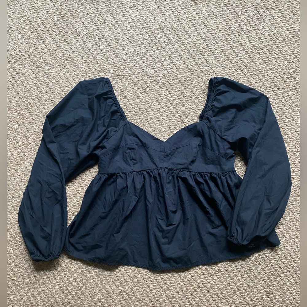 Banana Republic Babydoll Long-sleeve Shirt